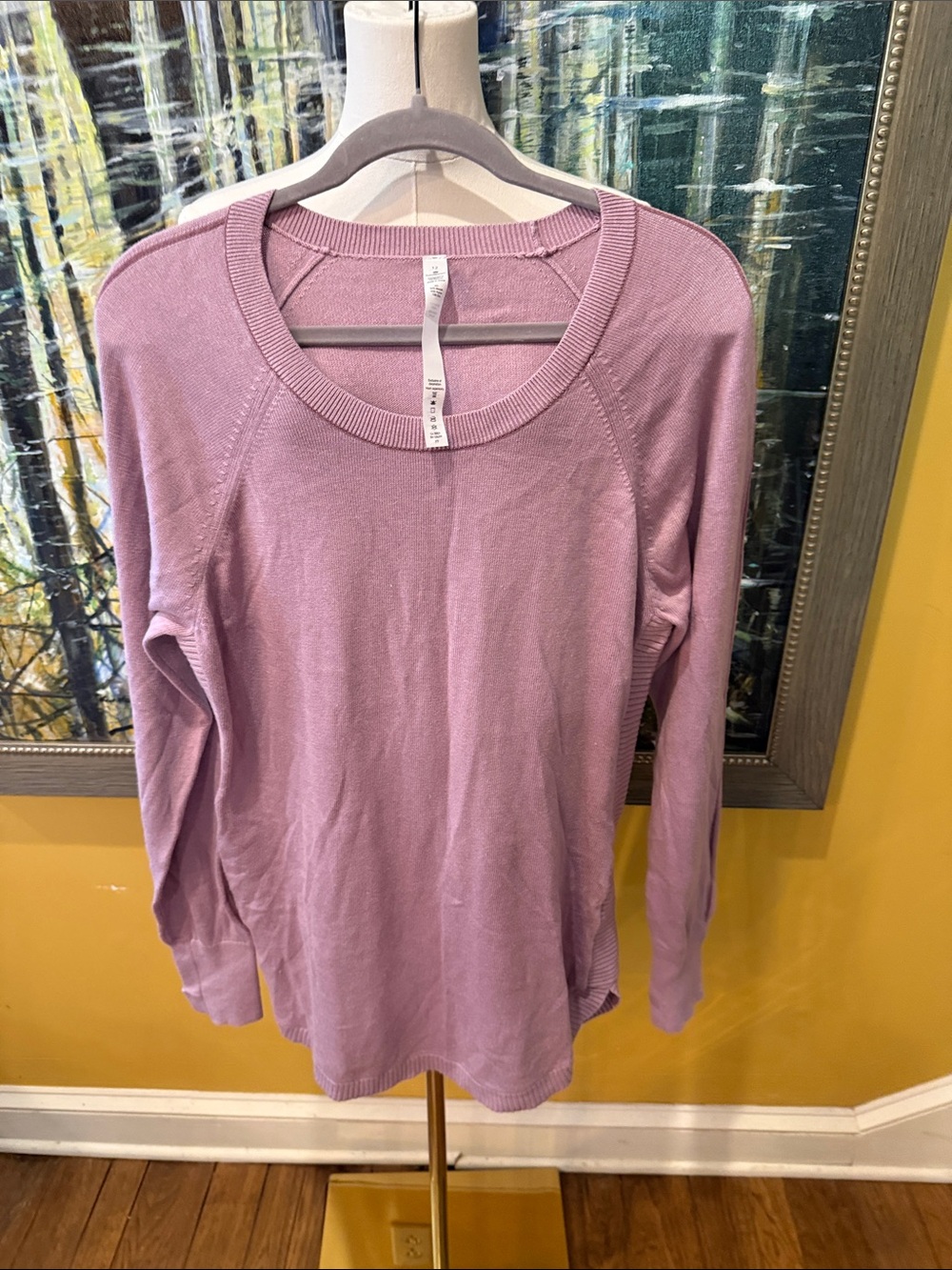 Lululemon Light Mauve Long Sleeve Women's Top